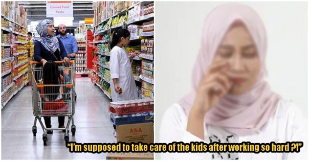 Orang-Orang Malaysia yang Baik Hati Ini Patungan Membayar Bahan Makanan, Setelah Suami yang Kasar Membuatnya Istrinya Terlantar