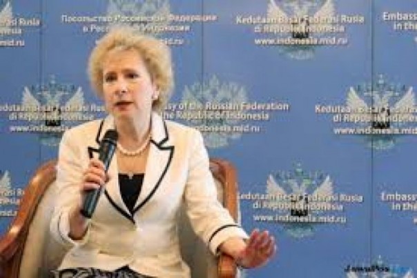 o: Duta Besar Rusia untuk Indonesia Lyudmila Vorobieva