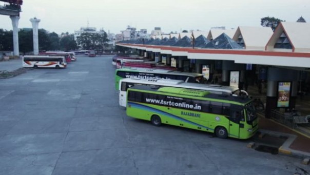 Salah terminall bus di India (ilustrasi) Foto: int 