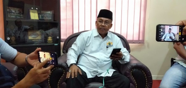 Ketua Kadin Kabupaten Bengkalis yang sah dengan masa jabatan berakhir pada Tahun 2021, Masuri SH (foto/Hari)