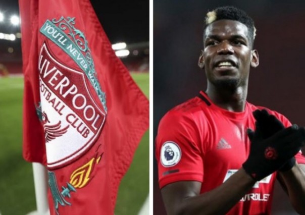 Gelandang Manchester United Paul Pogba tak ikhlas kalau Liverpool jadi juara Liga Inggris 2019/2020 (foto/int)