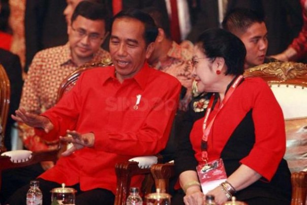 Jokowi dan Megawati 