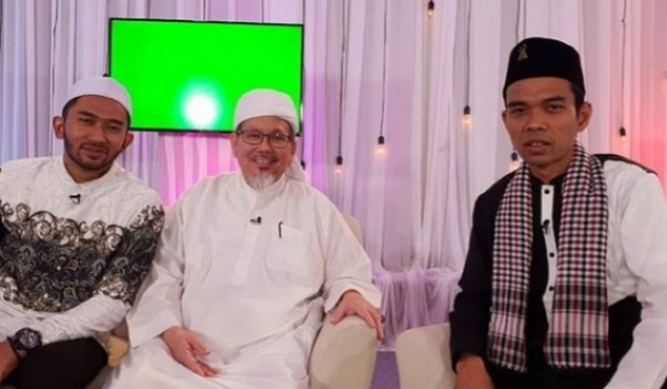 Ustadz Abdul Somad saat bersama Ustadz Tengku Zulkarnain (foto/int)
