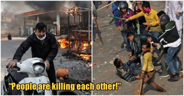 Ketika New Delhi Menjadi Zona Perang Saat Para Perusuh Membunuh dan Membakar Harta Milik Umat Muslim