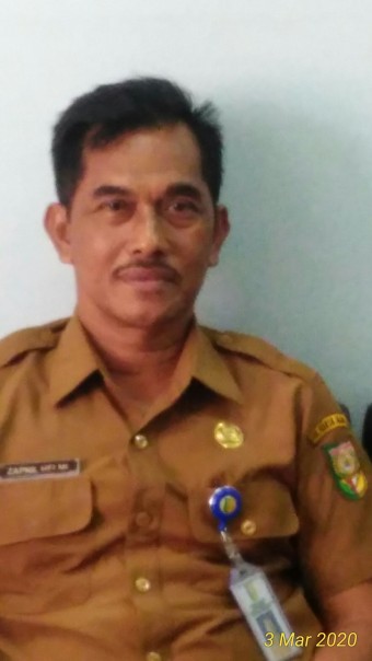 Plt. Kepala Dinas Perikanan dan Ketahanan Pangan Kabupaten Kuantan Singingi, Ir. Zafnil Helmi, M.Si (foto/Zar)