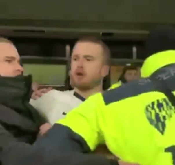 Pasca Tottenham Tersingkir, Eric Dier Terlibat Pertengkaran Dengan Seorang Fans di Tribun Stadion