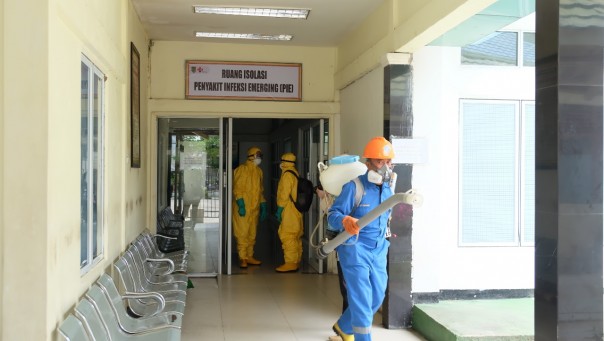 Pasien suspect virus corona diisolasi di RSUD Puri Husada Tembilahan (foto/int)