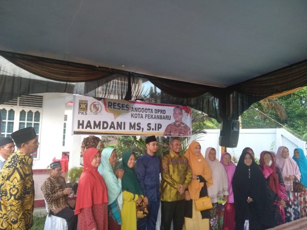 Ketua DPRD Pekanbaru reses di Kelurahan Wonorejo
