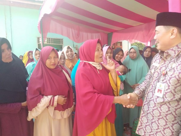 Wakil Bupati Kabupaten Kuantan Singingi, H Halim hadir ke Desa Sungai Langsat dan Desa Sako (foto/int)