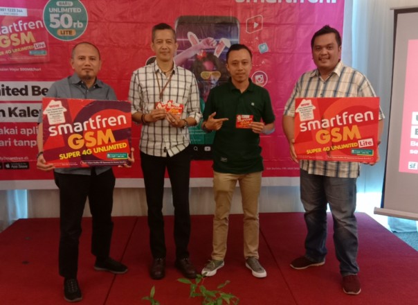 Smartfren luncurkan varian terbaru paket unlimited yaitu Super 4G Unlimited Lite di Pekanbaru, Riau.