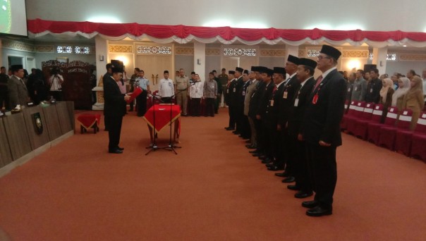 Gubernur Riau, Syamsuar melantik 12 pejabat pimpinan tinggi pratama dilingkungan Pemerintah Provinsi Riau