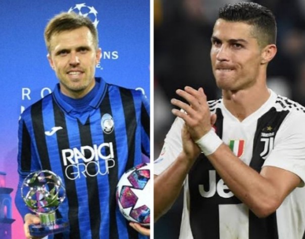 Pemain bintang Atalanta, Josip Ilicic disebut lebih baik dari Bintang Juventus Cristiano Ronaldo (foto/int)