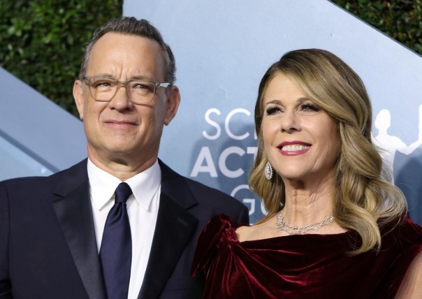 Tom Hanks dan Istri