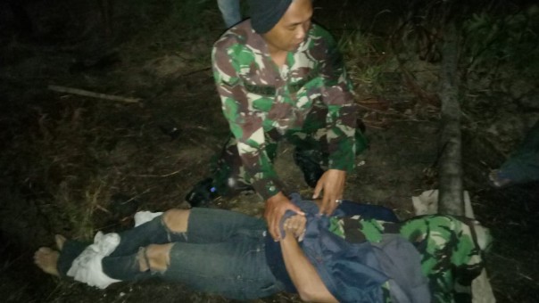 Dua orang warga Desa Teluk Papal, Kecamatan Bantan, Kabupaten Bengkalis ditemukan tidak bernyawa (foto/Hari)
