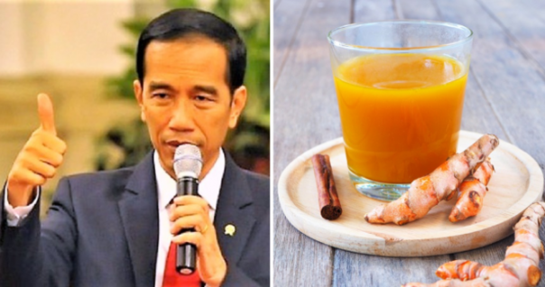 Jokowi Mengklaim Minuman yang Ia Konsumsi Tiap Hari Ini Mampu Menangkal Virus Corona