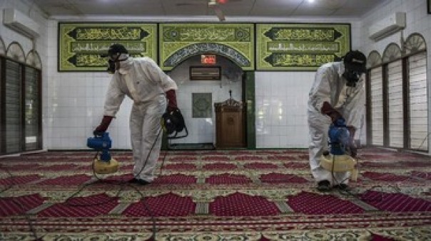 Singapura tutup sementara masjid selama 5 hari (foto/int)