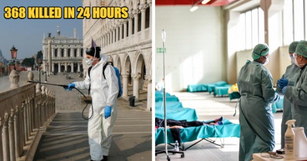 Ketika Virus Corona Tewaskan 368 Orang Hanya Dalam 24 Jam, Pemerintah Italia Berikan Bantuan Keuangan Kepada Para Pekerja