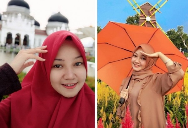 Sulas Azhari gadis cantik pemilik akun @sulasazhari yang berasal dari Bireuen, Aceh (foto/int)