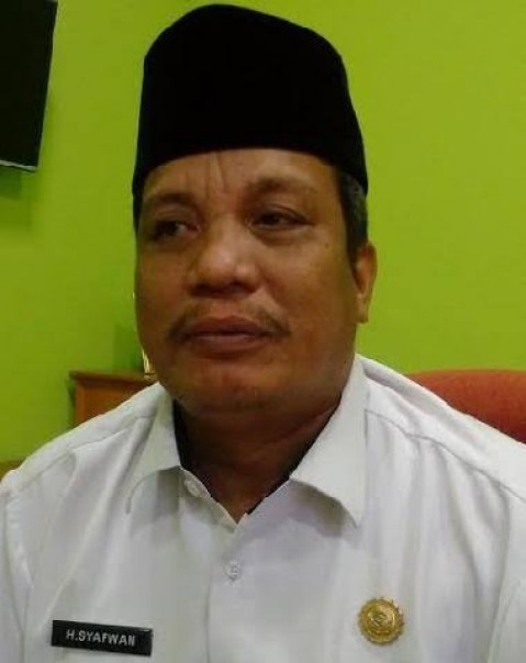 Kepala Kantor Kemenag H Syafwan (foto/Zal)