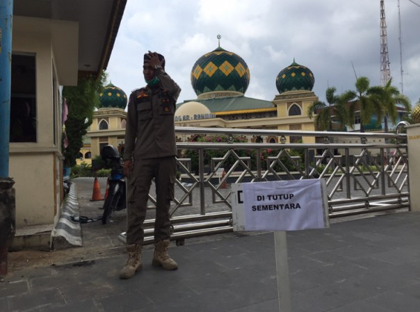 Masjid Ar-Rahman Tutup sementara