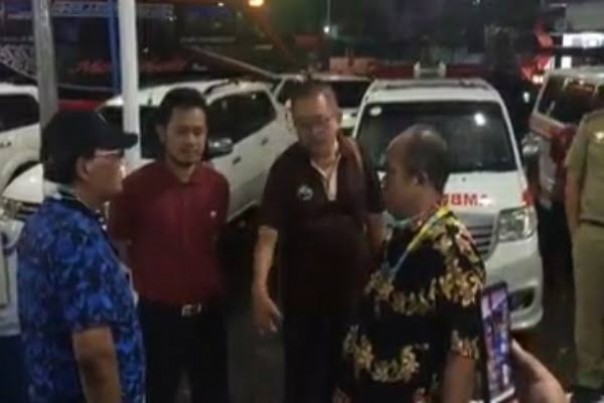 Anggota DPRD Blora yang metolak melakukan cek kesehatan