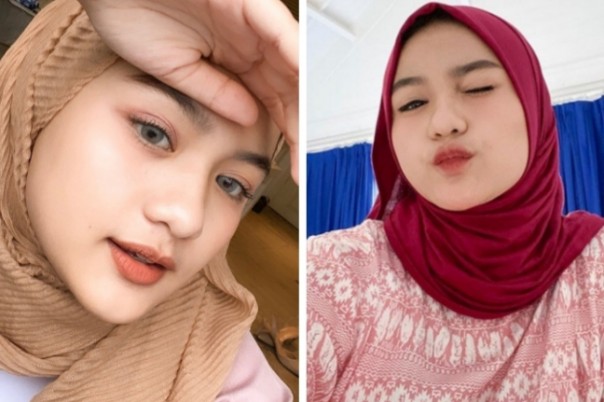 Hijaber cantik, Ivanka bikin netizen terpikat dan terpesona (foto/int)