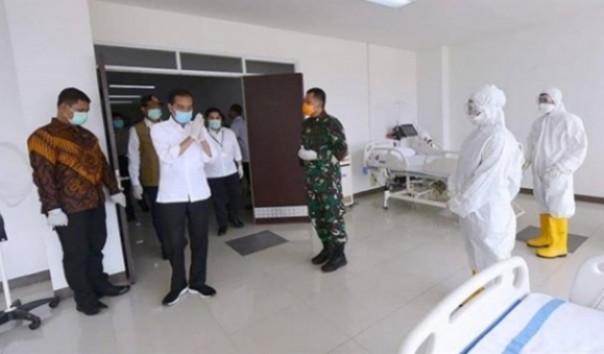 Presiden Jokowi belasungkawa atas meninggalnya tenaga medis yang bertugas dalam penanganan virus corona (foto/int)