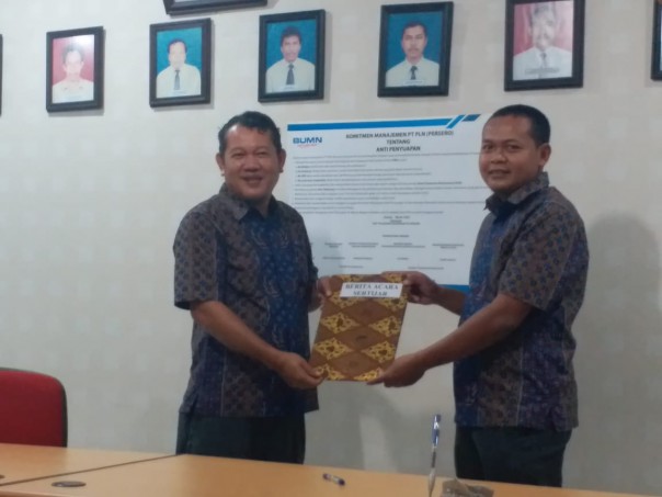 Manejer PT PLN Unit Layanan Pelanggan (ULP) Bengkalis saat ini resmi dijabat Danang Nur Hadianto yang menggantikan Hasdedy (foto/Hari)