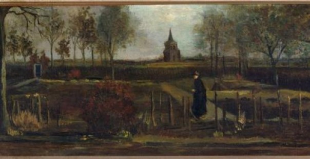 Geger lukisan karya Van Gogh berjudul Spring Garden telah dicuri dari sebuah museum di kota Laren (foto/Riki)