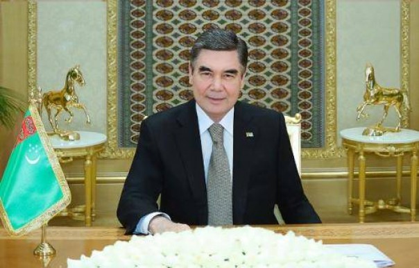 Presiden Tukrmenistan Gurbanguly Berdymukhamedov melarang media menggunakan kata virus corona (foto/int)
