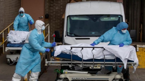 Update : Terus Meningkat, Kematian Akibat Virus Corona di AS Mendekati Enam Ribu Kasus