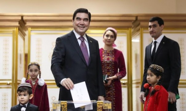 Presiden Turkmenistan Gurbanguly Berdymukhamedov