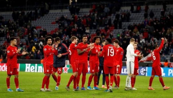 Bayern Munich akan kembali latihan walau di tengah wabah virus corona (foto/int)