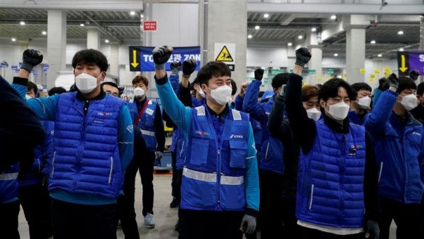 Imbas Virus Corona, Jasa Pengiriman Barang Laris Manis di Korea Selatan