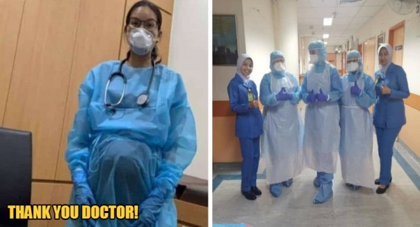 Kisah Dokter di Malaysia yang Masih Harus Bekerja Sebagai Frontliner Meskipun Tengah Mengandung Jadi Viral