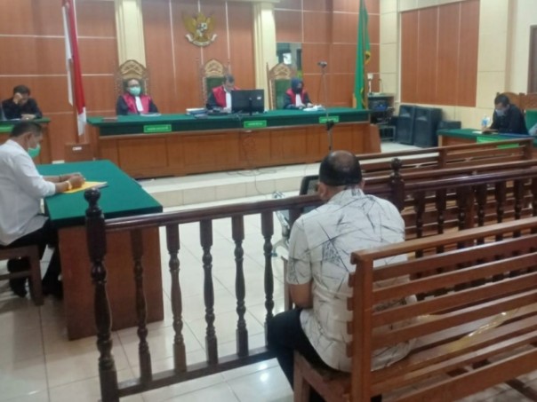 Suasana sidang di Pengadilan Negeri Jambi. Foto: ist 