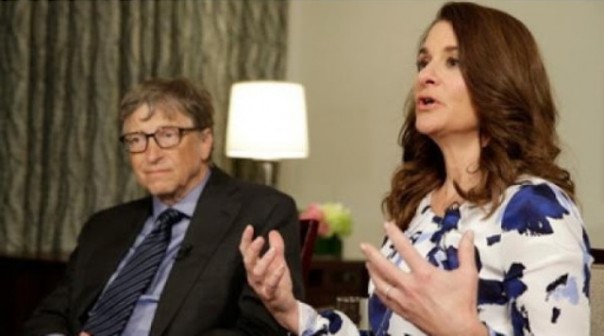 Bill Gates dan istri Melinda Gates, memutuskan menambah bantuan kepada WHO untuk penanganan pandemi virus Corona. Foto: int 