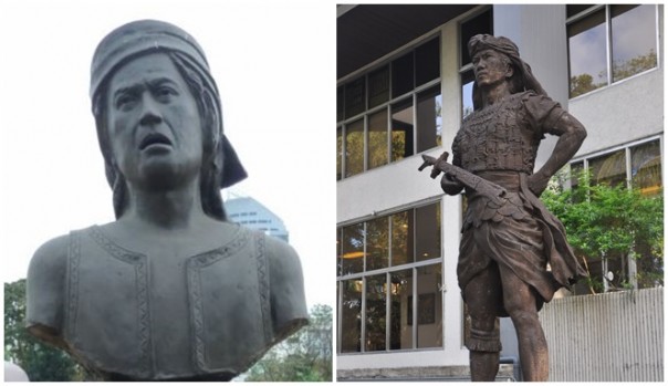 Patung Raja Sulaeman pendiri Negara Filipina sebelum ditaklukkan penjajah Spanyol (foto/int)
