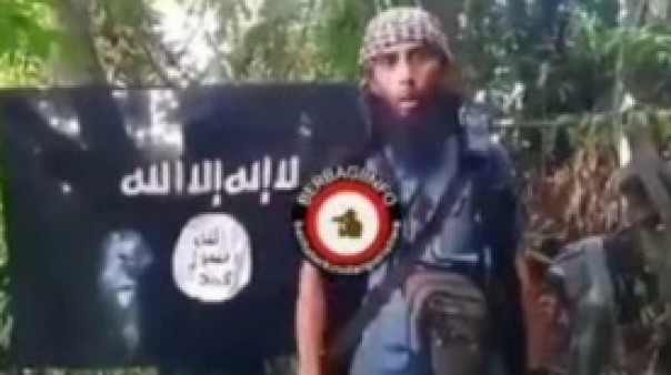 Rekaman video yang berisi ancaman kelompok yang diduga beradiliasi dengan ISIS. Foto: int