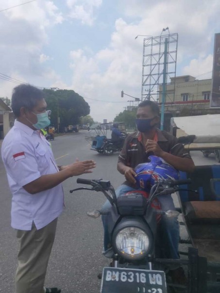 Ikatan Dokter Indonesia (IDI) Rokan Hilir (Rohil) mengingatkan pentingnya memakai masker selama pandemi virus corona (foto/int)