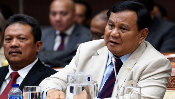 Ketum Gerindra sekaligus Menteri Pertahanan, Prabowo Subianto