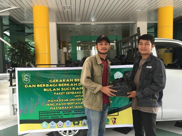 Badan Eksekutif Mahasiswa Universitas Islam Riau (BEM UIR) mengambil langkah cepat untuk membantu saudara-saudara seperjuangan yang masih berada di Pekanbaru (foto/ist)