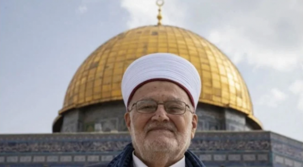 Imam Besar Majid Al Aqsa di Palestina, Syekh Ekrima Sabri. Foto: int 