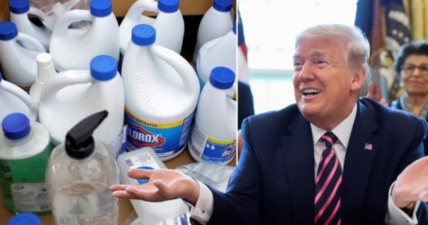 Seorang Pria Nekat Minum Segelas Desinfektan Setelah Donald Trump Menyarankannya Sebagai Pengobatan Covid-19