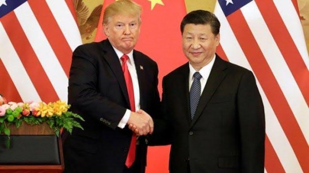 Presiden Amerika Serikat (AS) Donald Trump menuduh habis-habisan bahwa China punya agenda tersembunyi terkait politik di Amerika Serikat (foto/int)