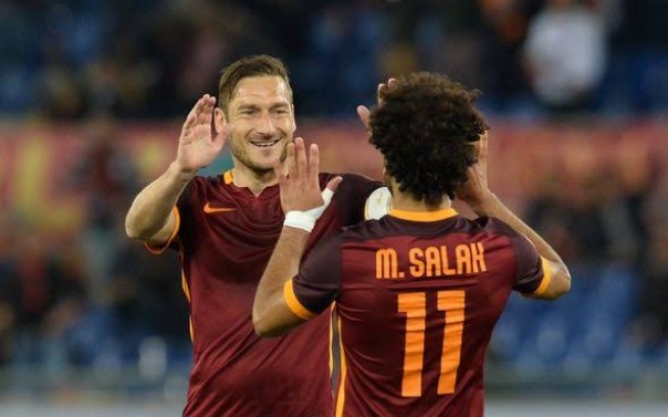 Totti ungkap alasan kepindahan Mohamed Salah dari AS Roma ke Liverpool (foto/int)