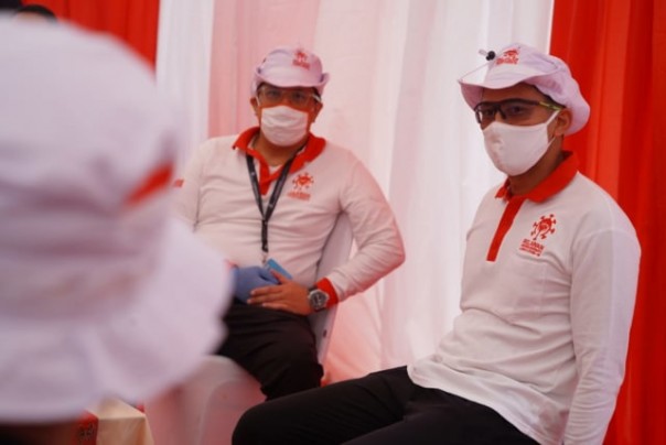 Sandiaga Uno ketua umum relawan Indonesia bersatu lawan Covid-19 (foto/int)