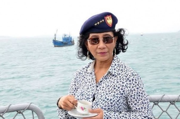 Mantan Menteri Kelautan dan Perikanan Susi Pudjiastuti ikut menanggapi berita jenazah ABK Indonesia yang dibuang ke laut oleh awak kapal berbendera China (foto/int)