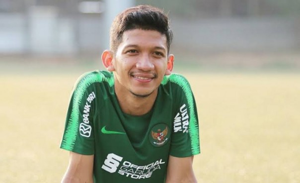 Gelandang Bhayangkara FC, Teuku Muhammad Ichsan yang gajinya dipotong 75 persen sesuai kebijakan klub (foto/int)