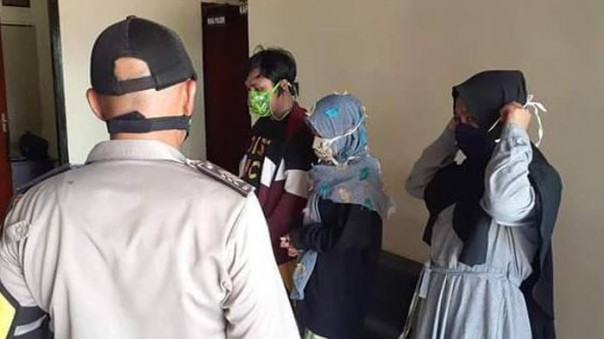 Remaja yang ditangkap Polres Gorontalo